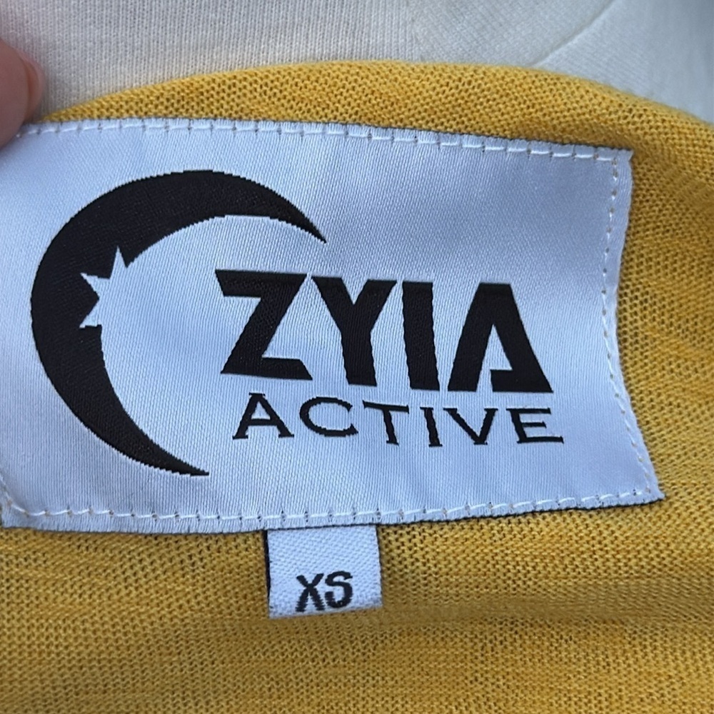 Zyia Active Lightweight Beach Hoodie Yellow Size extra small - Picture 8 of 9